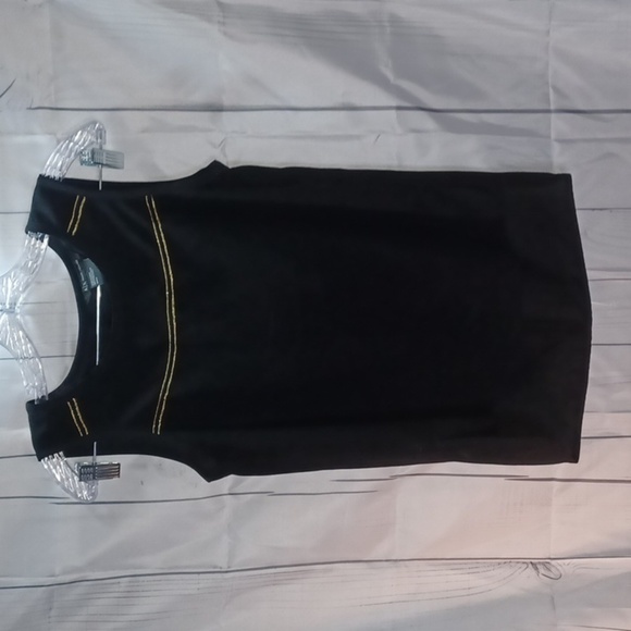 Armani exchange black sleeveless top - Picture 1 of 5